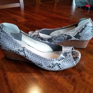 Cole Haan peep toe shoes